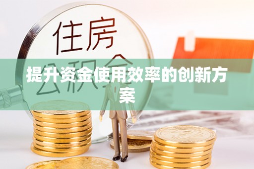 上蔡提升资金使用效率的创新方案